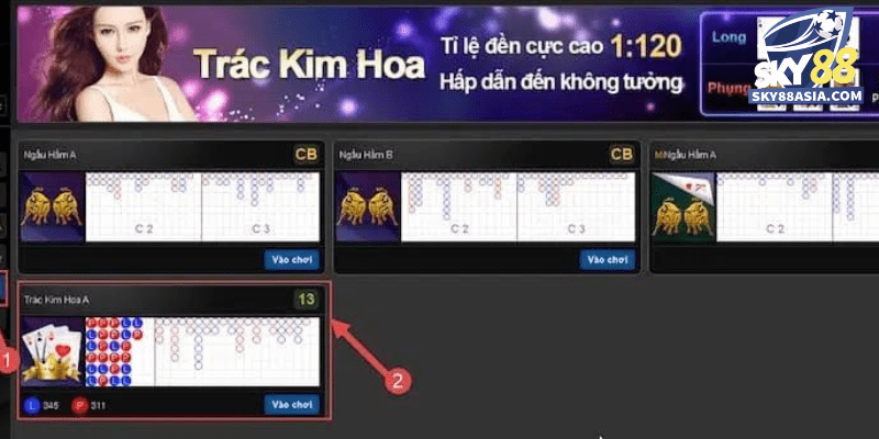 Vai net ve game bai Trac Kim Hoa